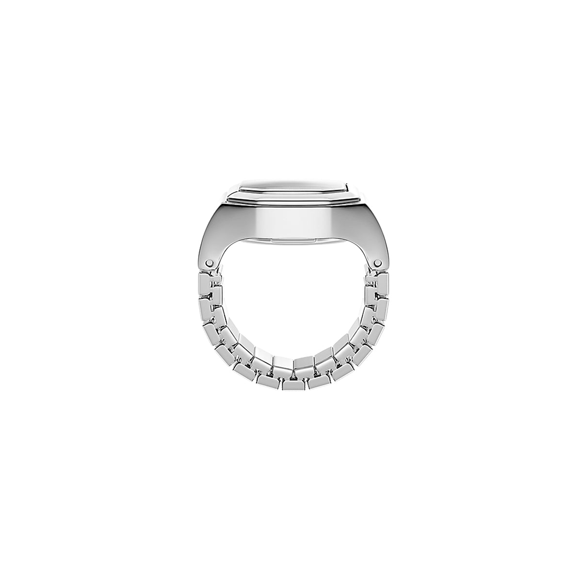 Reloj Anillo Fossil Harlow Cuarzo Acero Inoxidable Mujer
