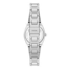 Reloj Fossil Everett Acero Inoxidable 27mm Mujer Plateado