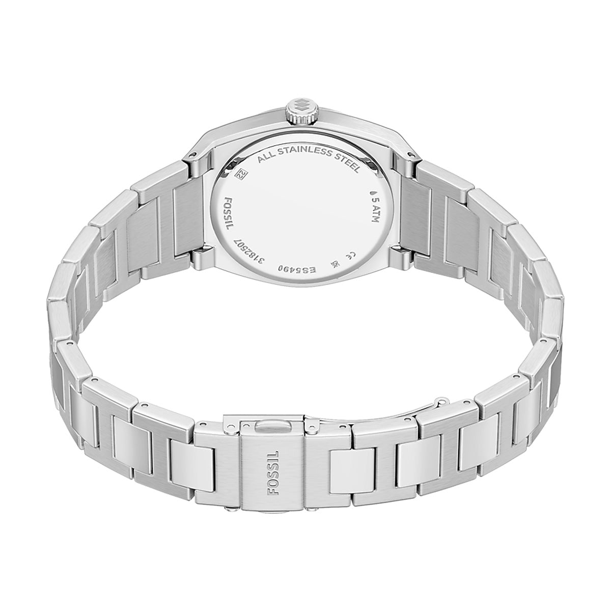 Reloj Fossil Everett Acero Inoxidable 27mm Mujer Plateado