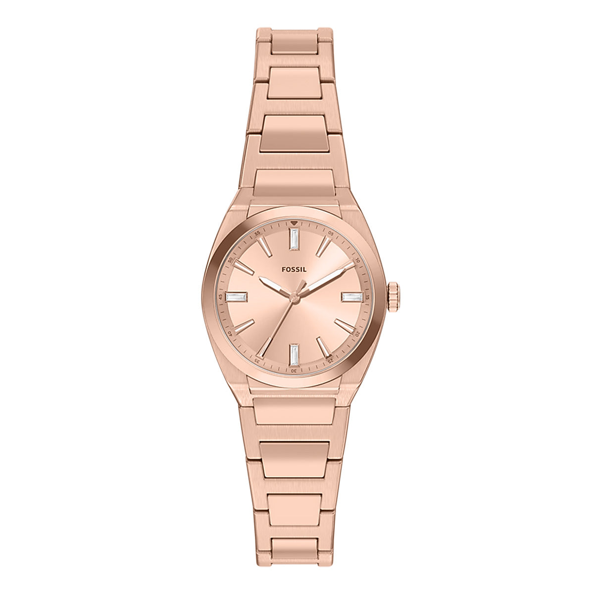 Reloj Fossil Everett Acero Inoxidable 27mm Mujer Plateado
