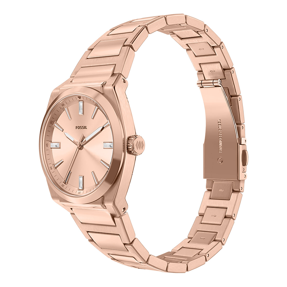 Reloj Fossil Everett Acero Inoxidable 27mm Mujer Plateado