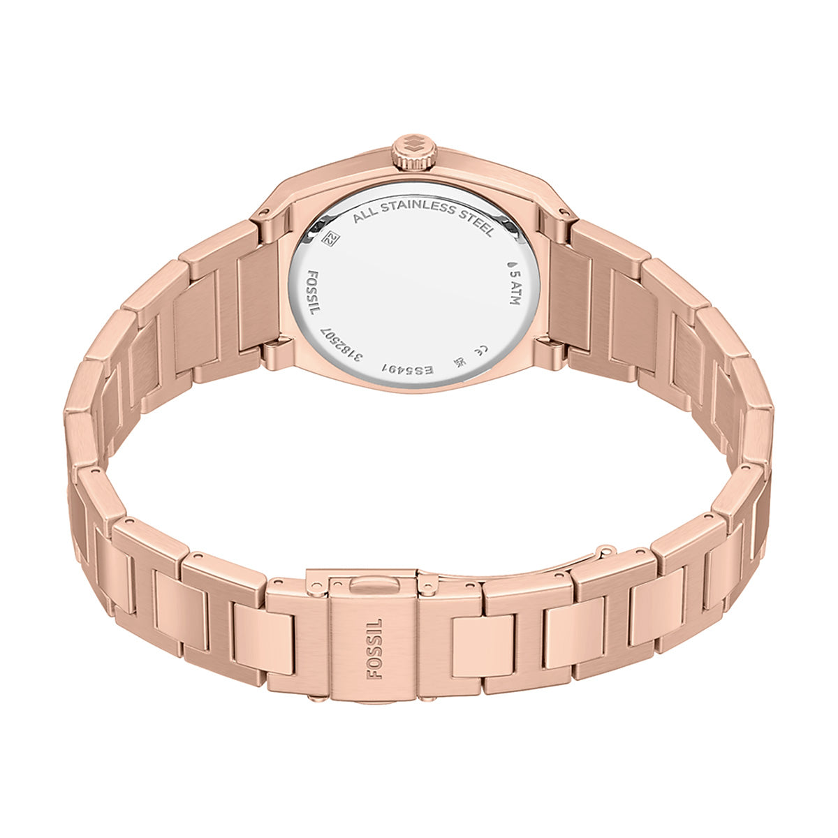 Reloj Fossil Everett Acero Inoxidable 27mm Mujer Plateado