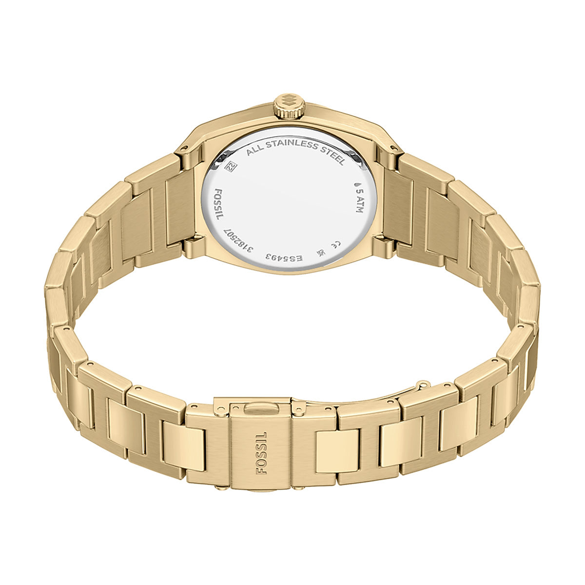 Reloj Fossil Everett Acero Inoxidable 27mm Mujer Plateado