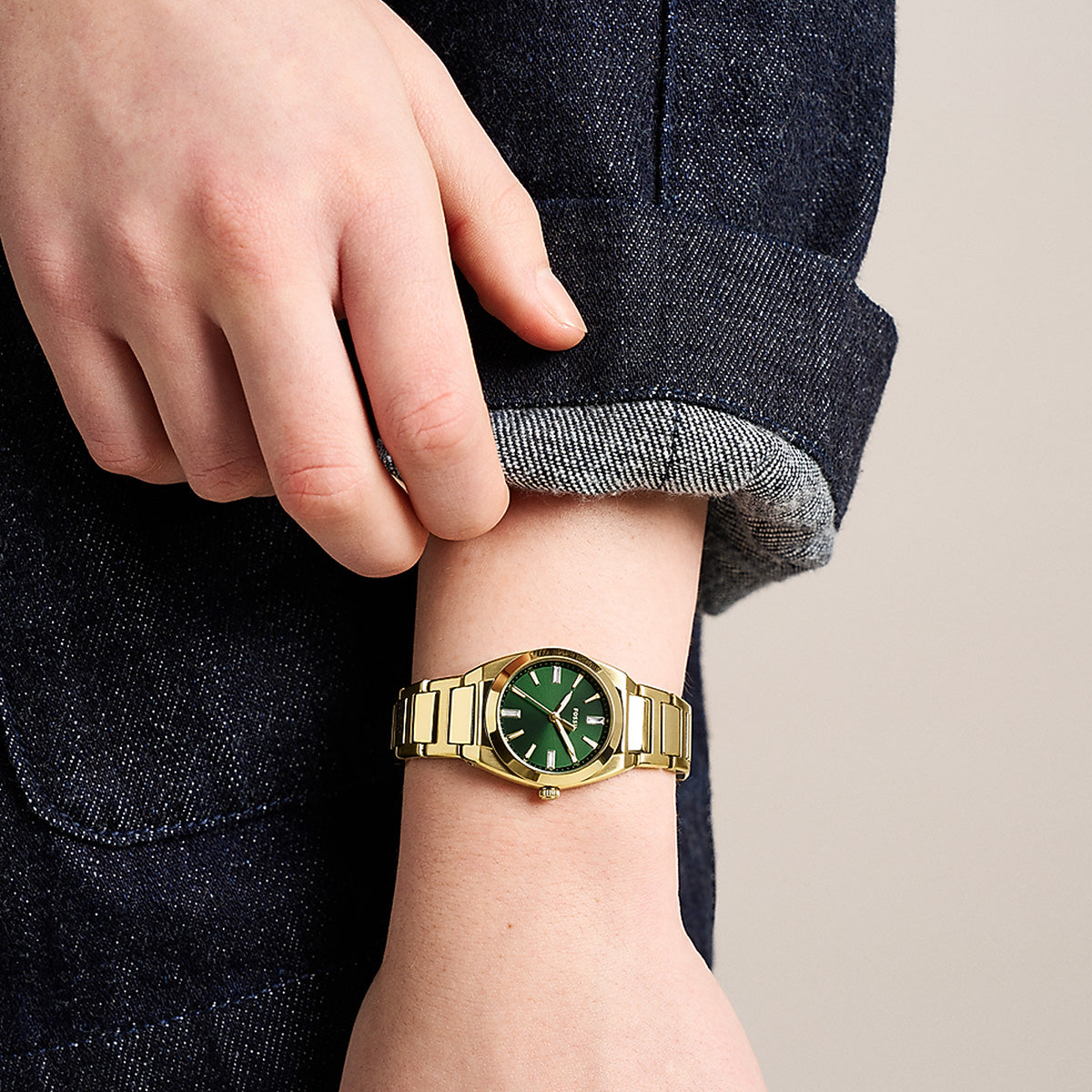Reloj Fossil Everett Acero Inoxidable 27mm Mujer Plateado