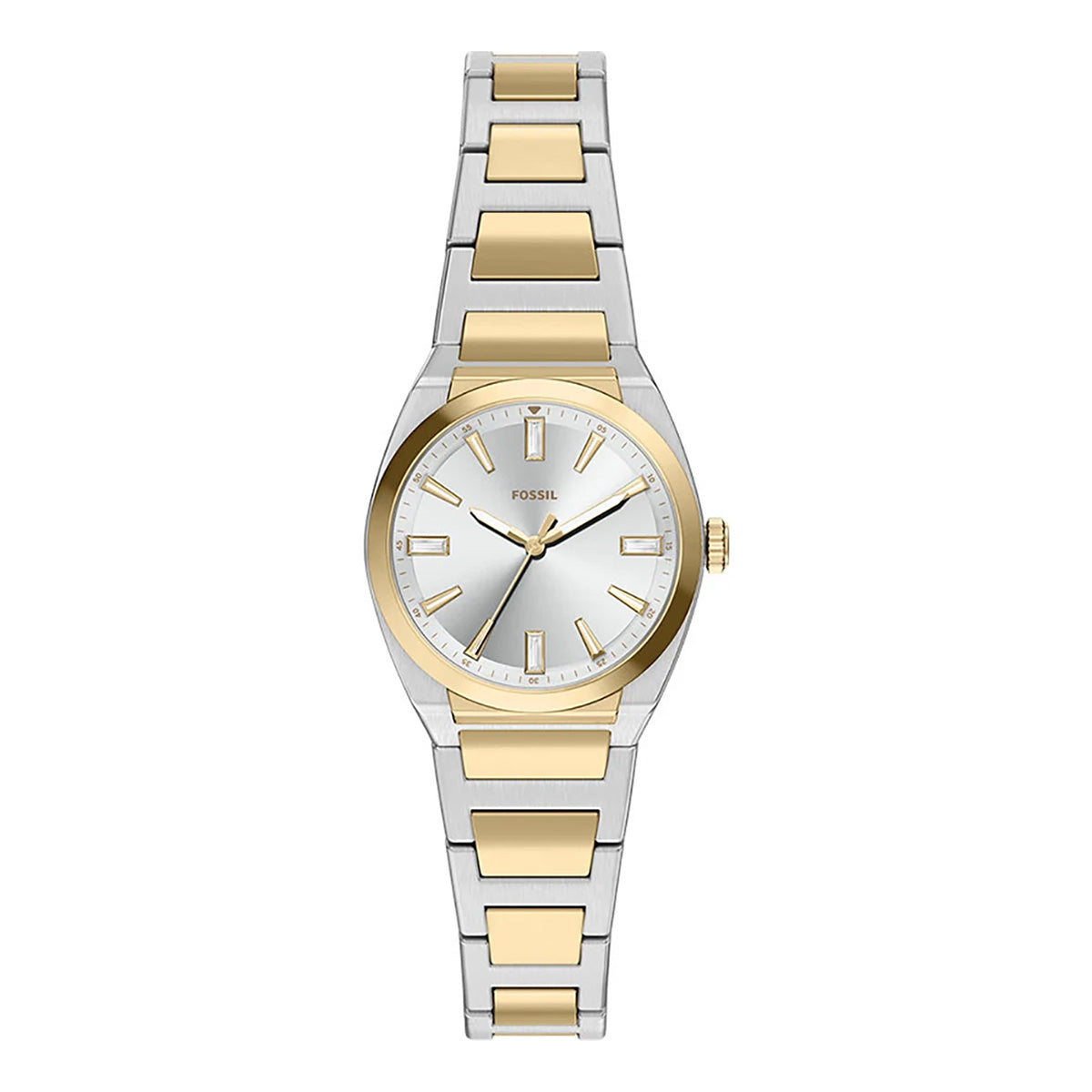 Reloj Fossil Everett Acero Inoxidable 27mm Mujer Plateado