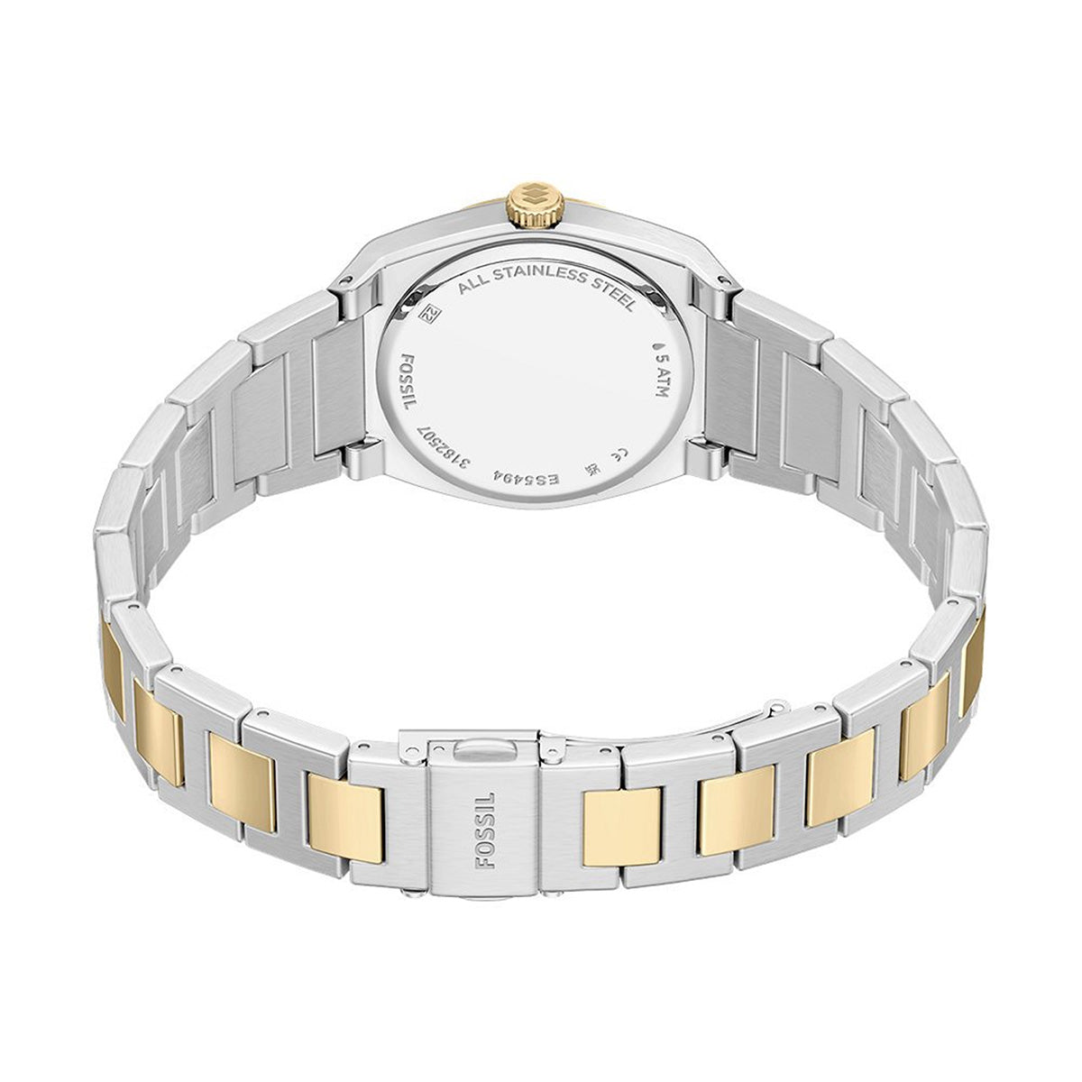 Reloj Fossil Everett Acero Inoxidable 27mm Mujer Plateado