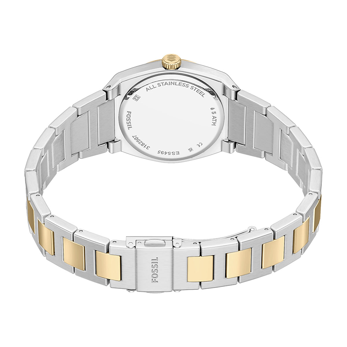 Reloj Fossil Everett Acero Inoxidable 27mm Mujer Plateado