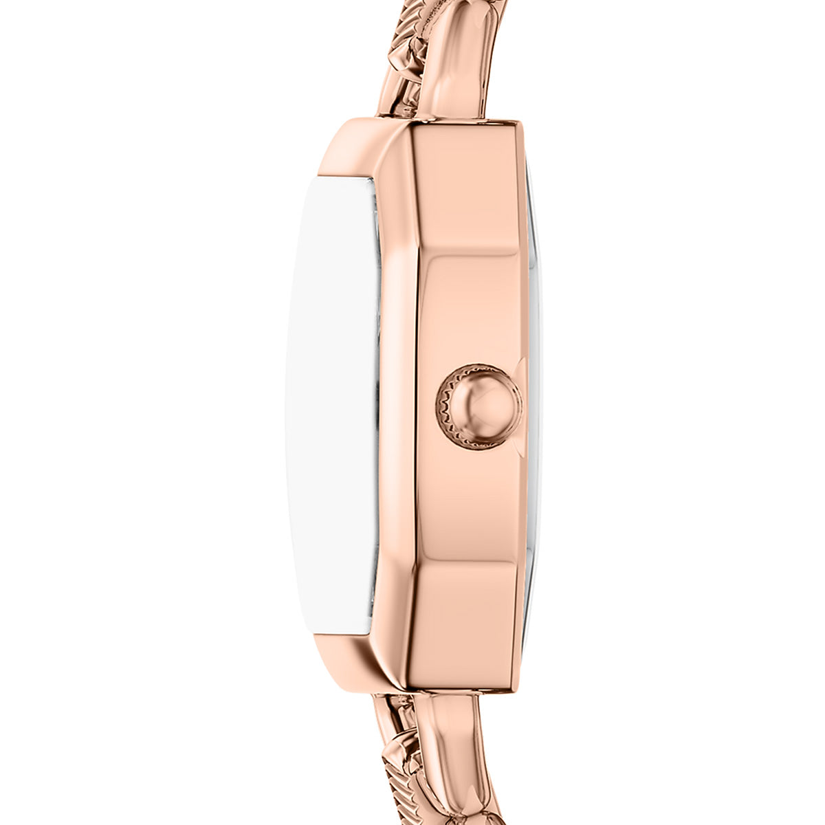 Reloj Fossil Harlow Acero Inoxidable / Cuero 22mm Mujer Negro / Dorado