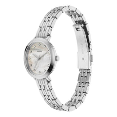 Reloj Fossil Jacqueline Acero Inoxidable 26mm Mujer Plateado