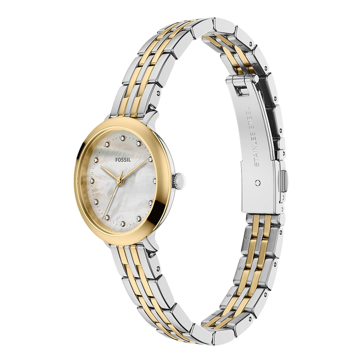 Reloj Fossil Jacqueline Acero Inoxidable 26mm Mujer Plateado