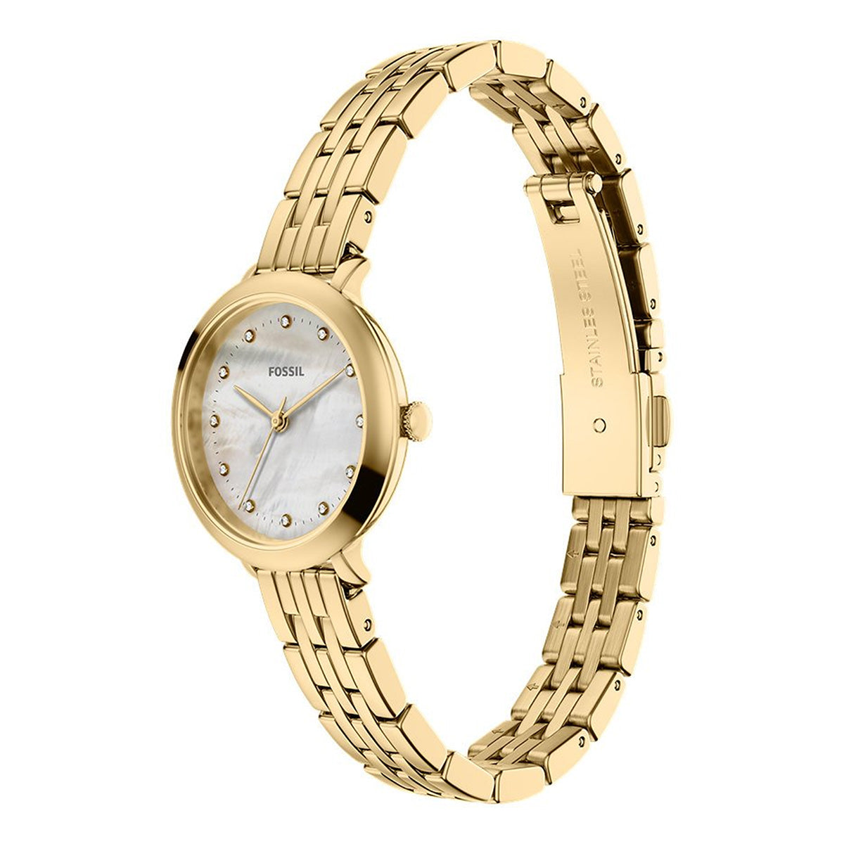 Reloj Fossil Jacqueline Acero Inoxidable 26mm Mujer Plateado
