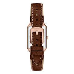 Reloj Fossil Raquel Cuero 23mm Mujer Café