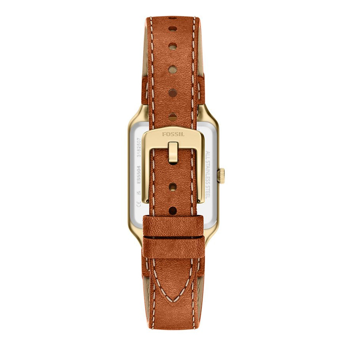 Reloj Fossil Raquel Cuero 23mm Mujer Café