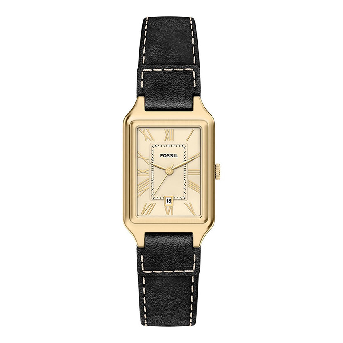 Reloj Fossil Raquel Cuero 23mm Mujer Café