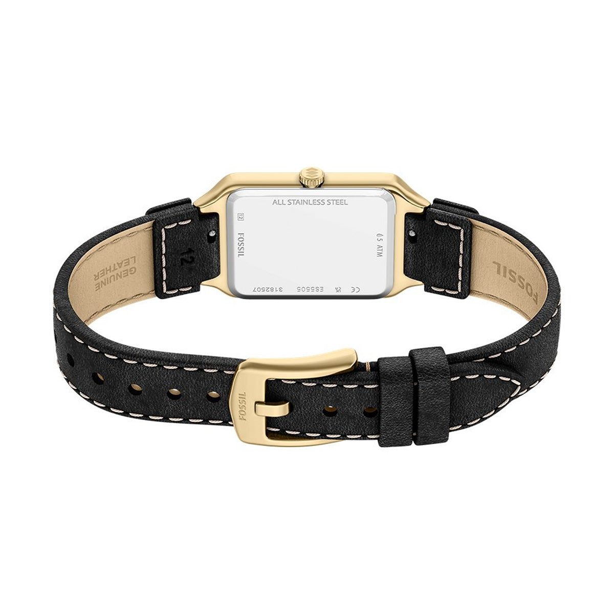Reloj Fossil Raquel Cuero 23mm Mujer Café