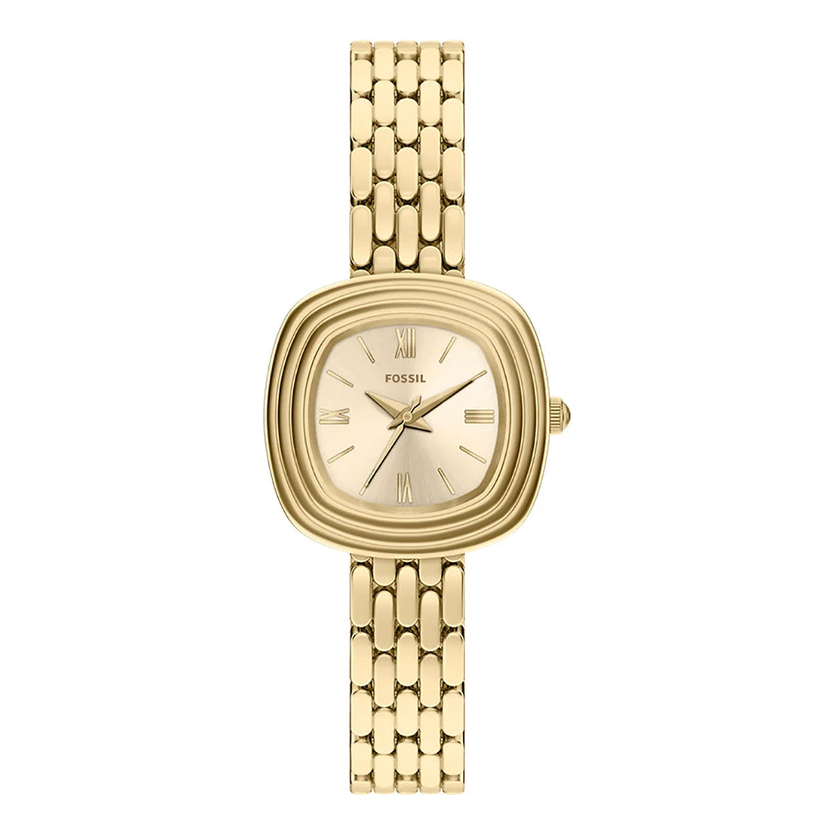Reloj Fossil Genevieve Acero Inoxidable 30mm Mujer Dorado