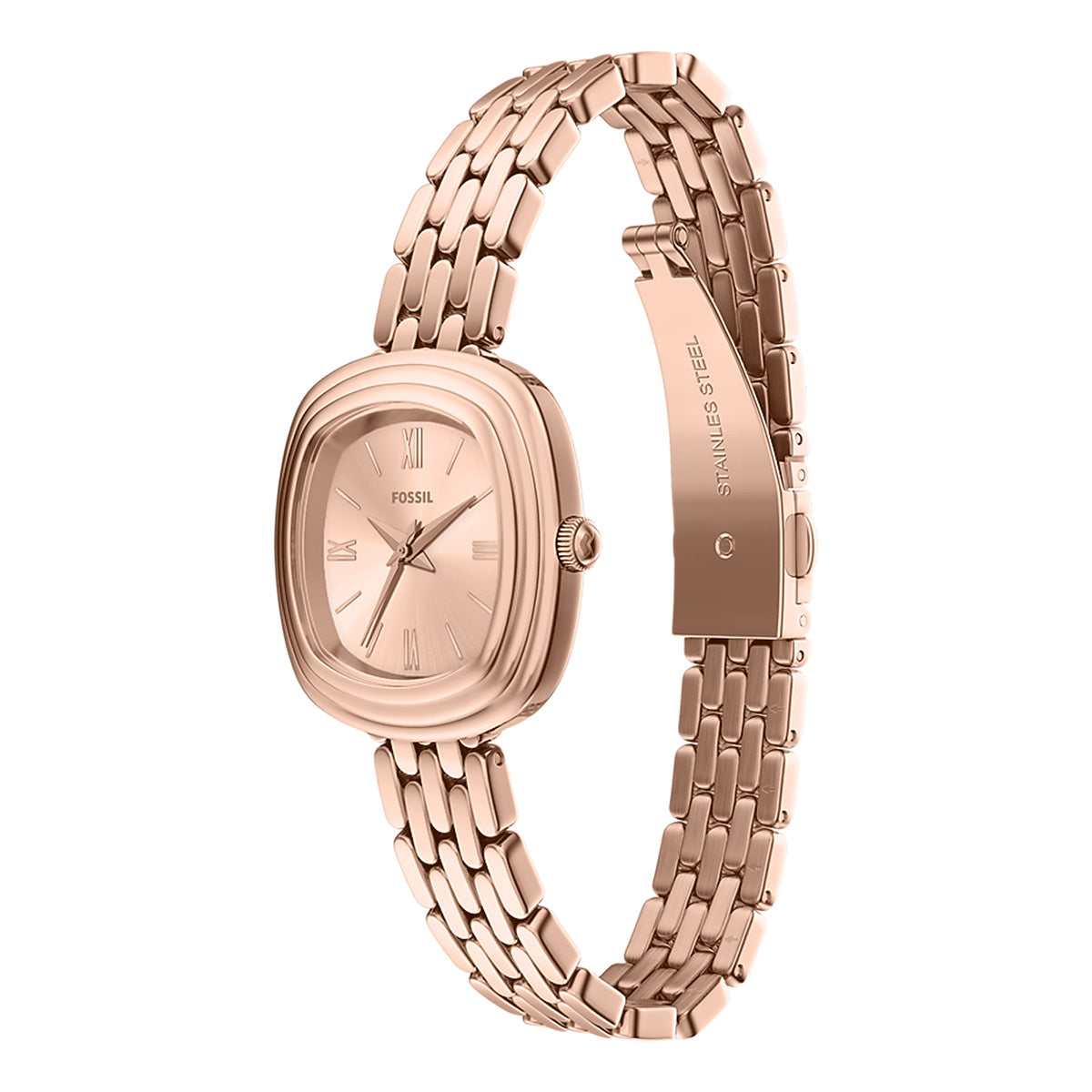 Reloj Fossil Genevieve Acero Inoxidable 30mm Mujer Dorado