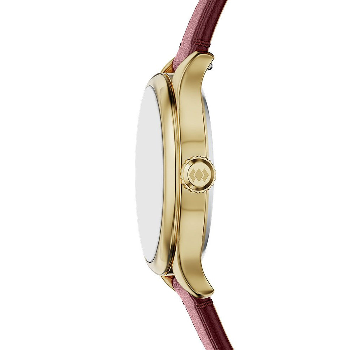 Reloj Fossil Gilmore Cuero 28mm Mujer Vinotinto