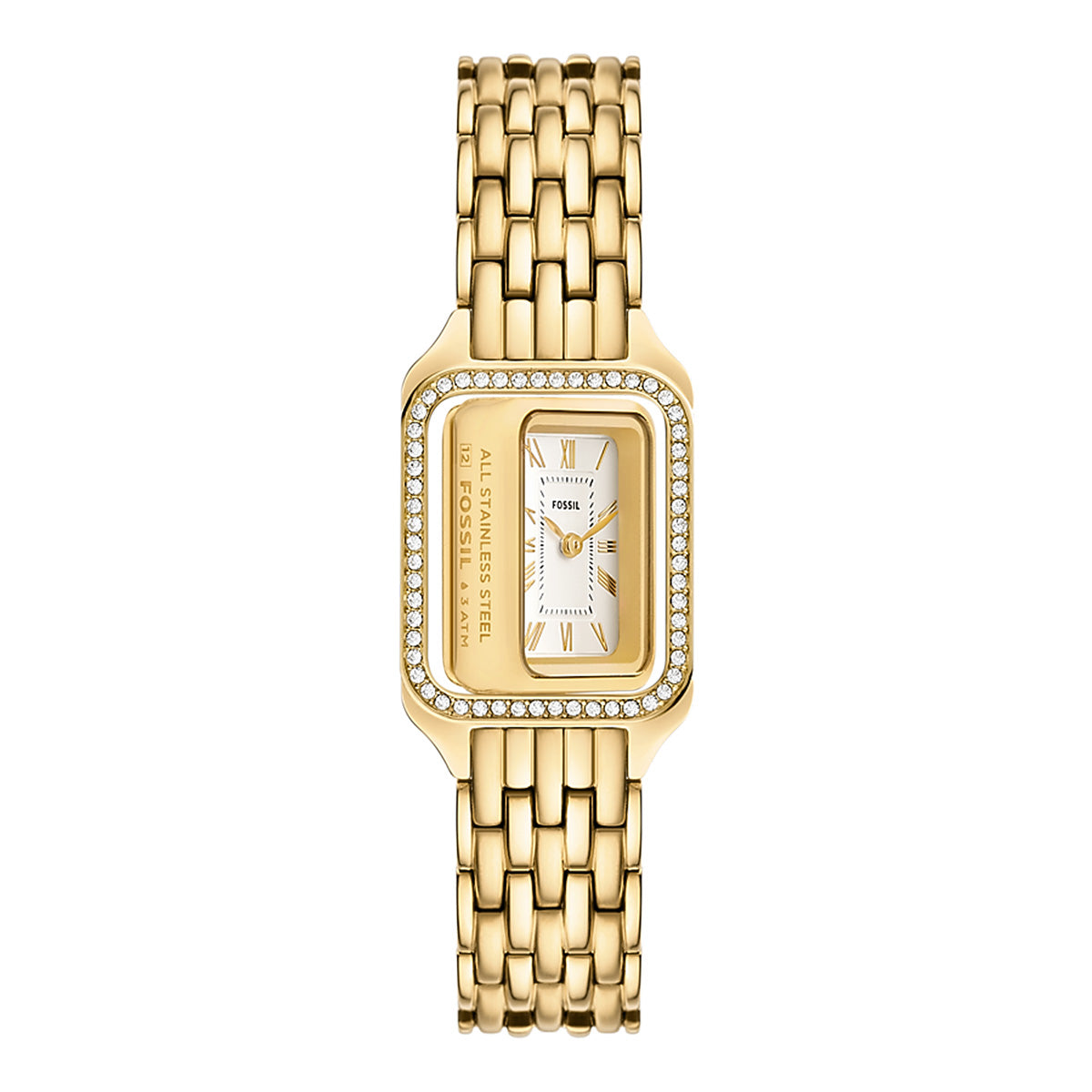 Reloj Fossil Raquel Acero Inoxidable 23mm Mujer Dorado