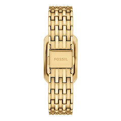 Reloj Fossil Raquel Acero Inoxidable 23mm Mujer Dorado