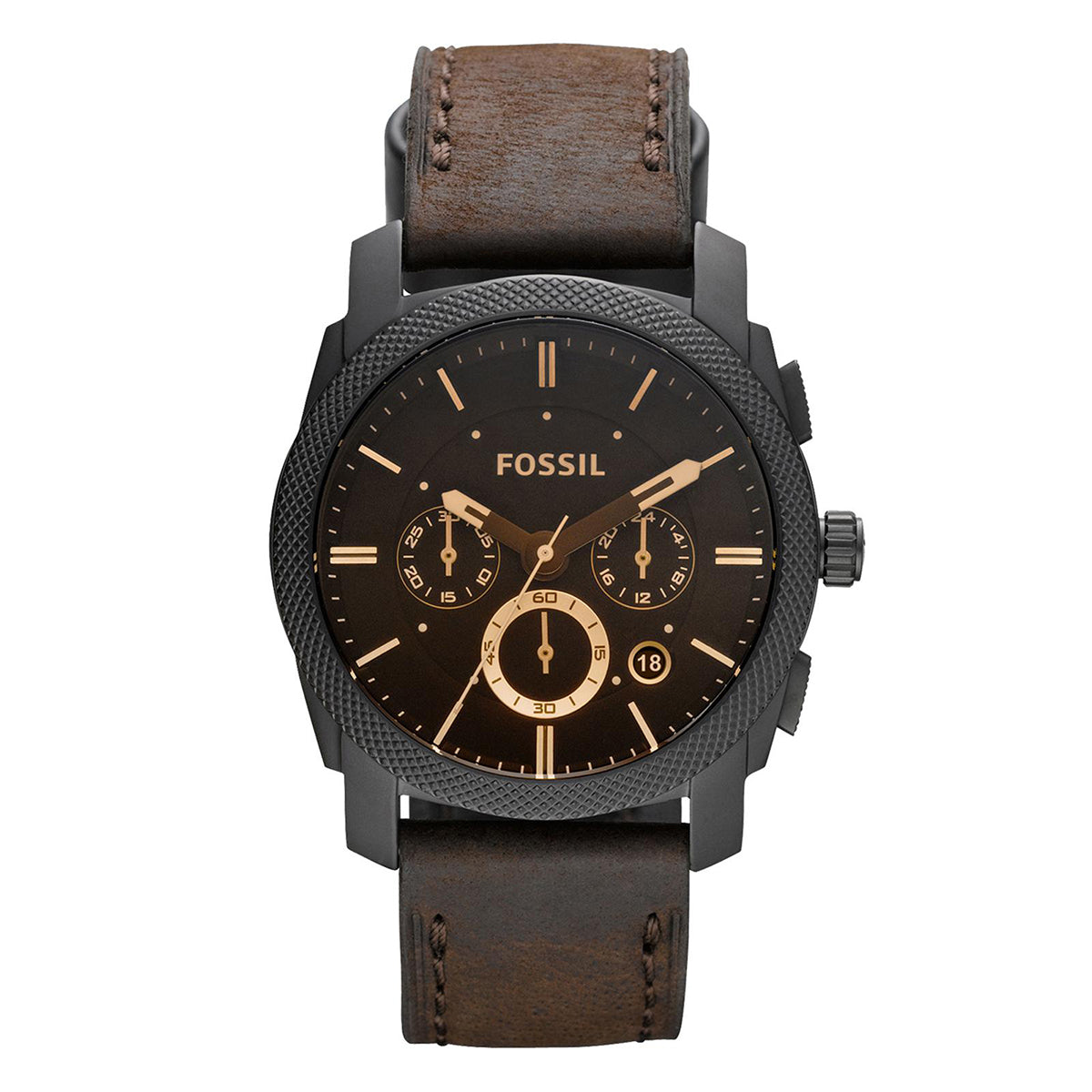 Reloj Fossil Machine Cuarzo Cuero Hombre - FS4656