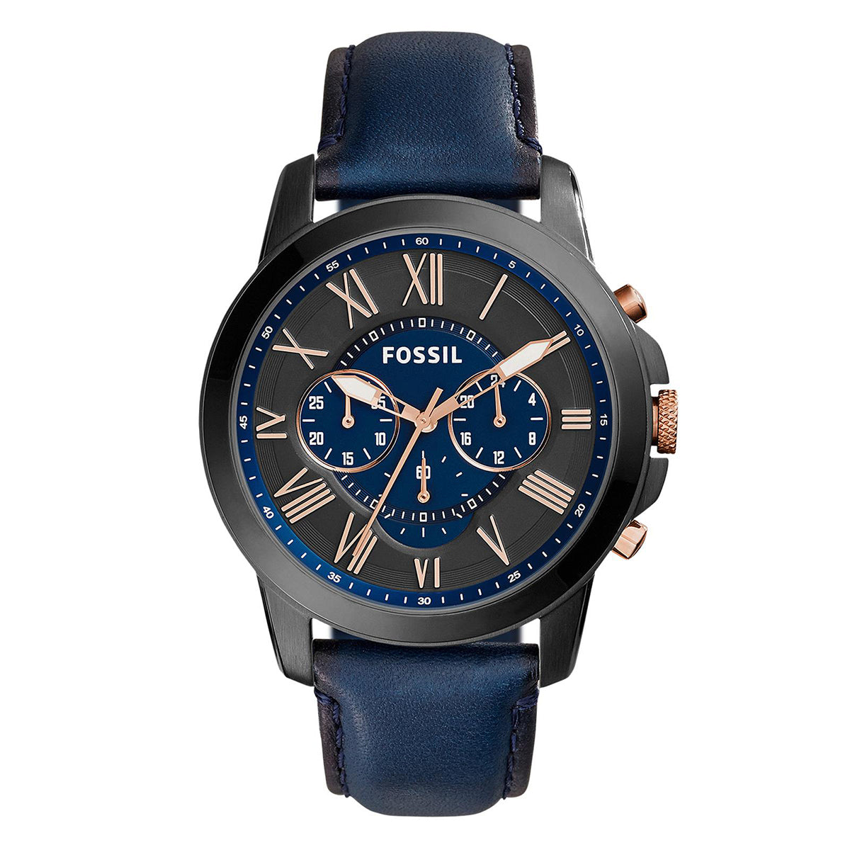 Reloj Fossil Grant Cuarzo Cuero Hombre - FS5061