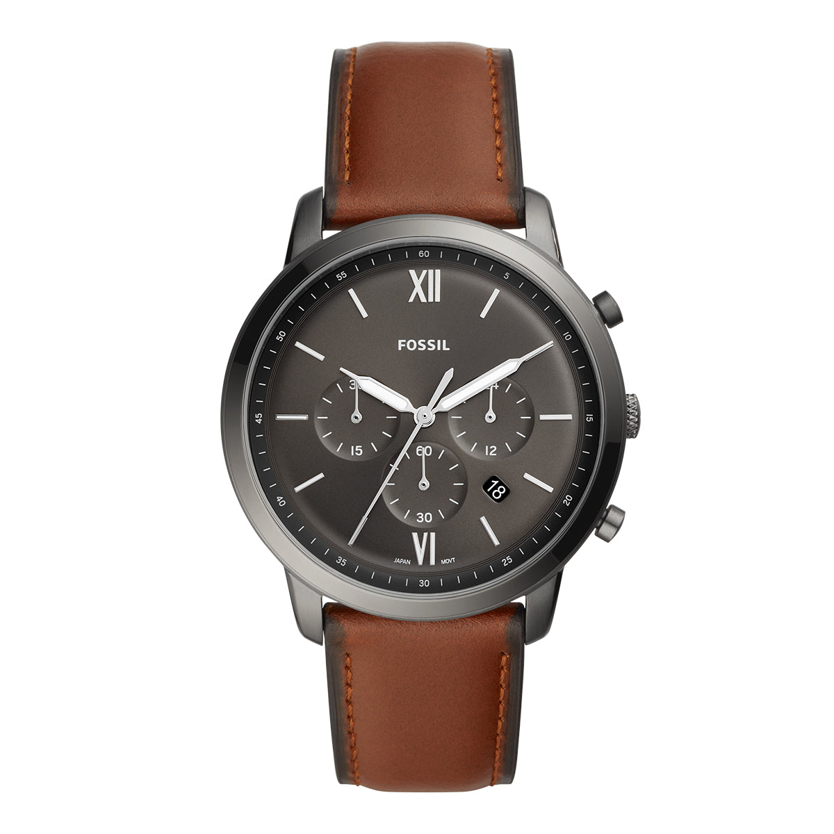 Reloj Fossil Neutra Cuarzo Cuero Hombre - FS5512