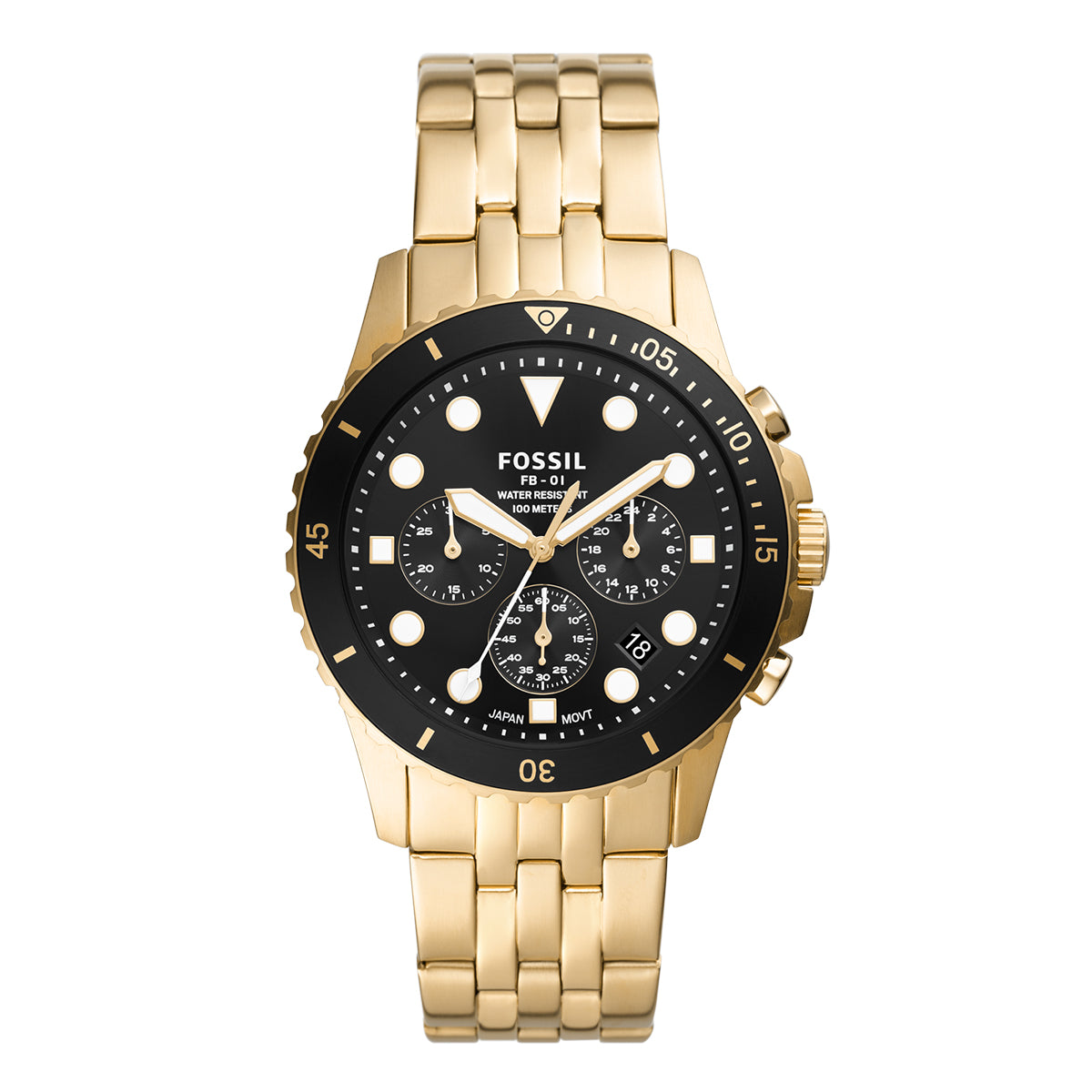 Reloj Fossil Fb-01 Cuarzo Acero Inoxidable Hombre - FS5836