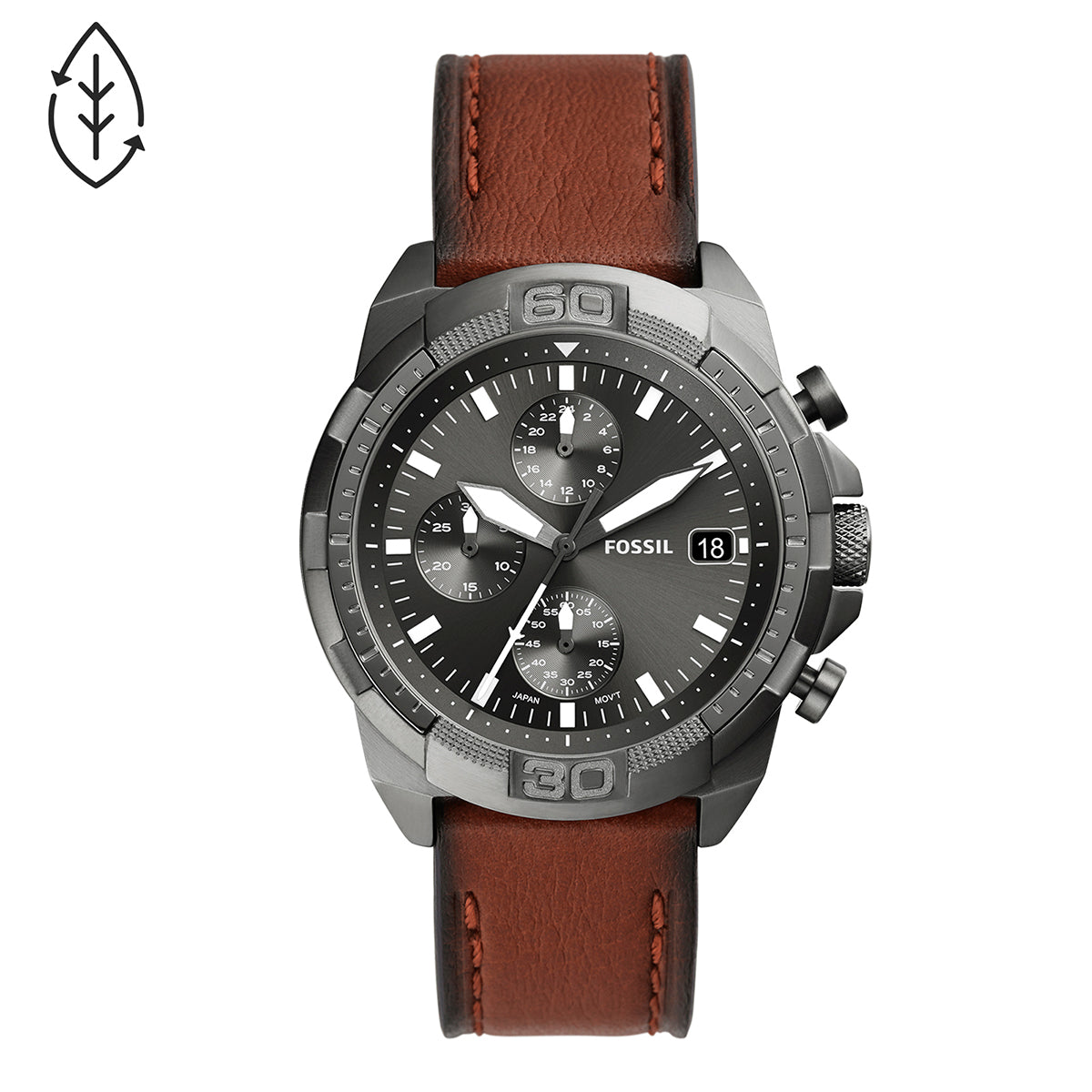 Reloj Fossil Bronson Cuarzo Cuero Hombre - FS5855