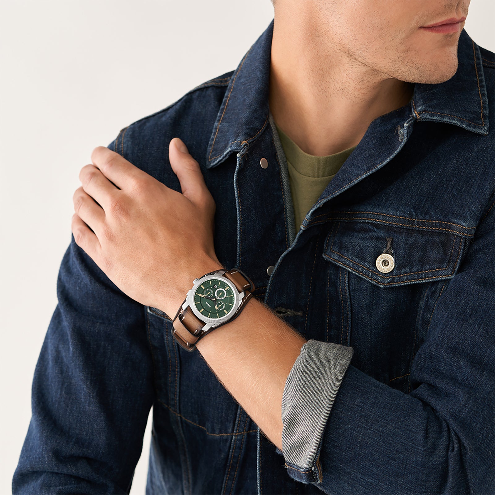 Reloj Fossil Machine Cuarzo Eco Cuero Hombre - FS5962