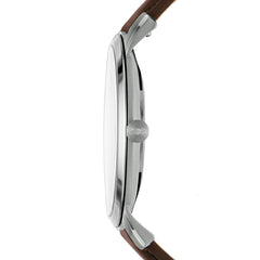 Reloj Fossil Minimalist Cuarzo Cuero Hombre - FS5966SET