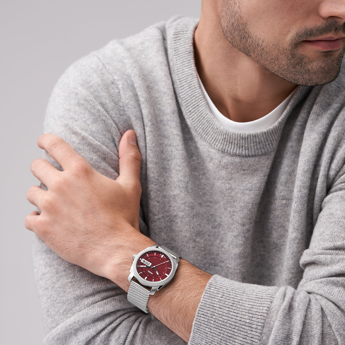 Reloj Fossil Machine Cuarzo Acero Inoxidable Hombre - FS6014