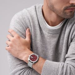 Reloj Fossil Machine Cuarzo Acero Inoxidable Hombre - FS6014