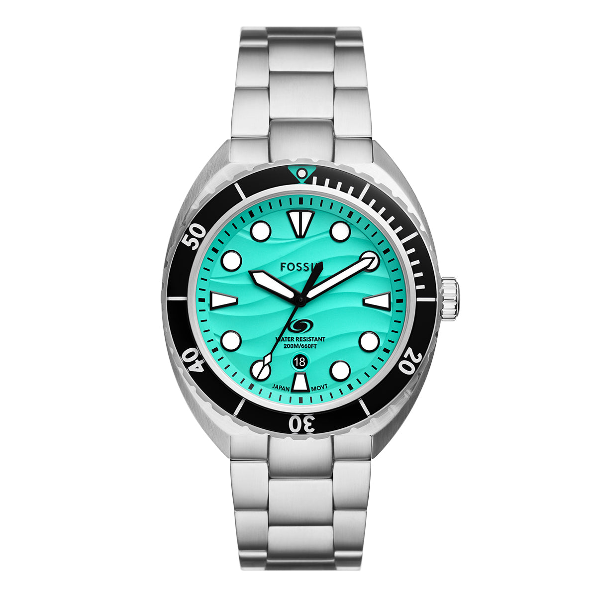 Reloj Fossil Breaker Cuarzo Acero Inoxidable Hombre FS6063 – FOSSIL