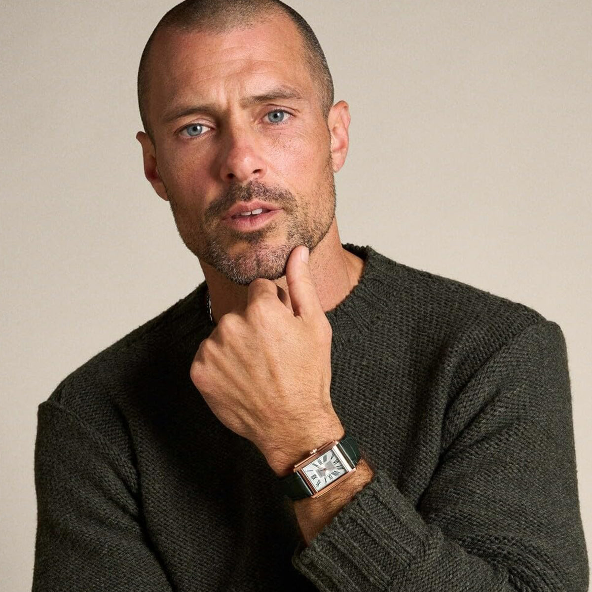 Reloj Fossil Carraway Cuarzo Cuero Hombre