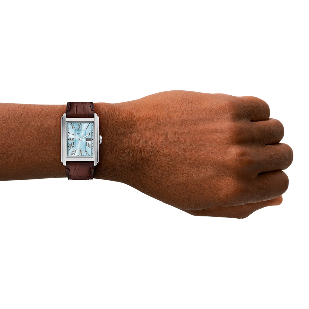 Reloj Fossil Carraway Cuarzo Cuero Hombre