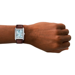 Reloj Fossil Carraway Cuarzo Cuero Hombre