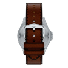 Reloj Fossil Garrett Cuarzo Cuero Hombre