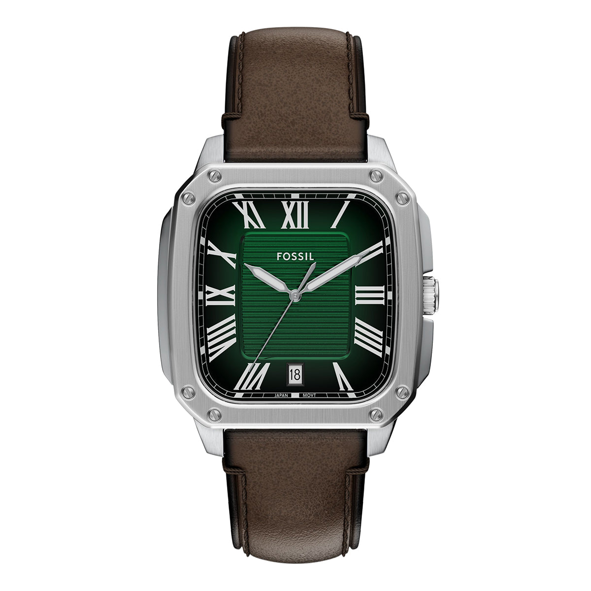 Reloj Fossil Crosby Cuarzo Cuero Hombre