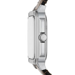 Reloj Fossil Crosby Cuarzo Cuero Hombre