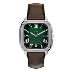 Reloj Fossil Crosby Cuarzo Cuero Hombre