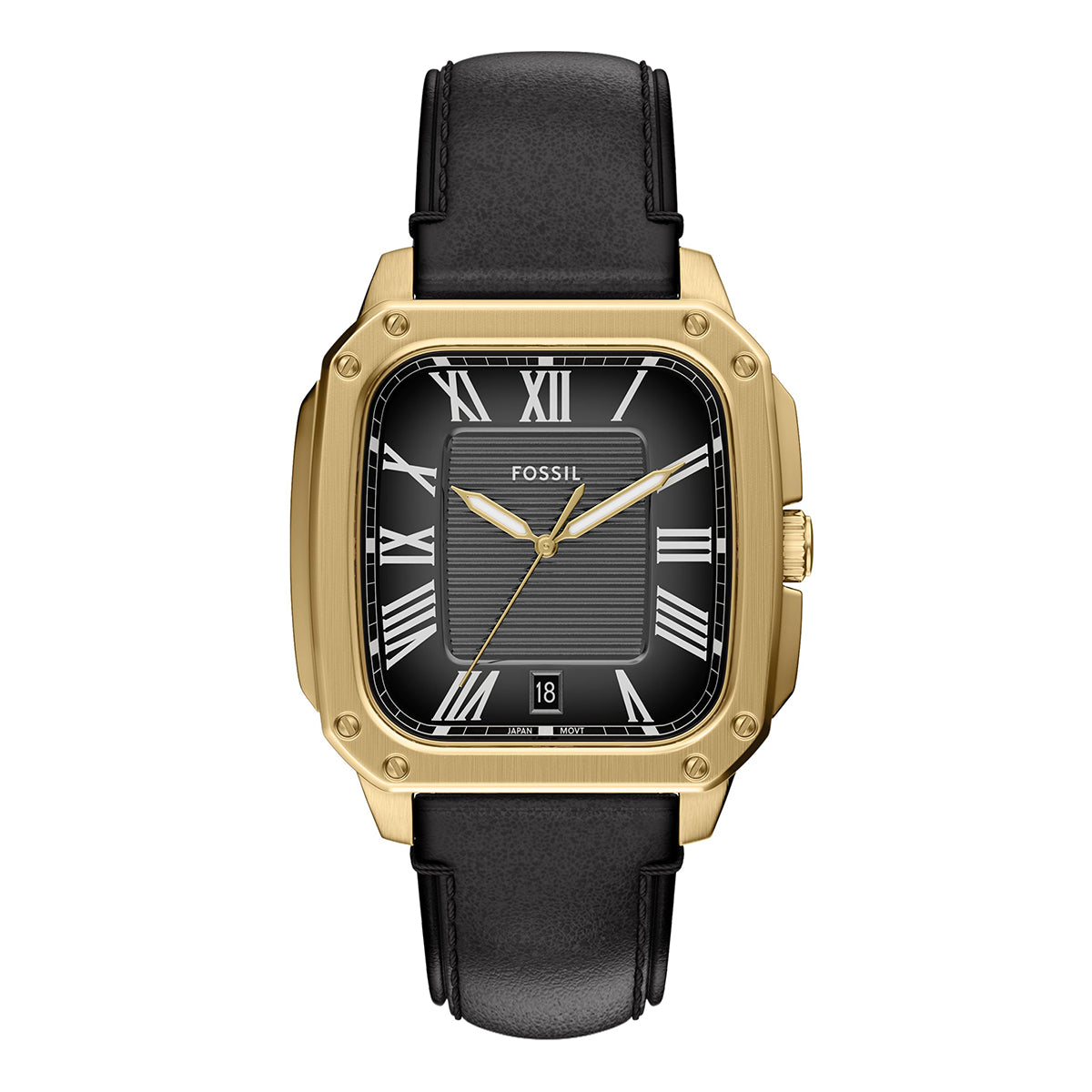 Reloj Fossil Crosby Cuarzo Cuero Hombre
