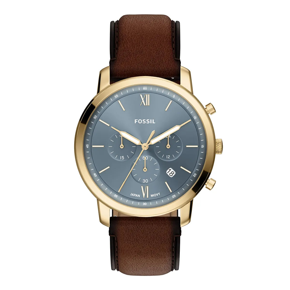 Reloj Fossil Neutra Cuarzo Cuero Hombre