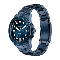 Reloj Fossil Blue Dive Cuarzo Acero Inoxidable Hombre