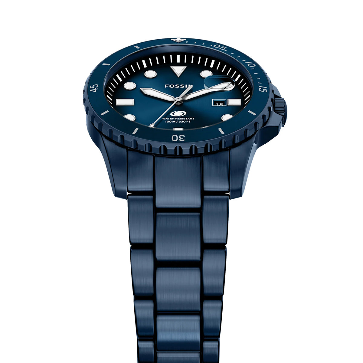 Reloj Fossil Blue Dive Cuarzo Acero Inoxidable Hombre