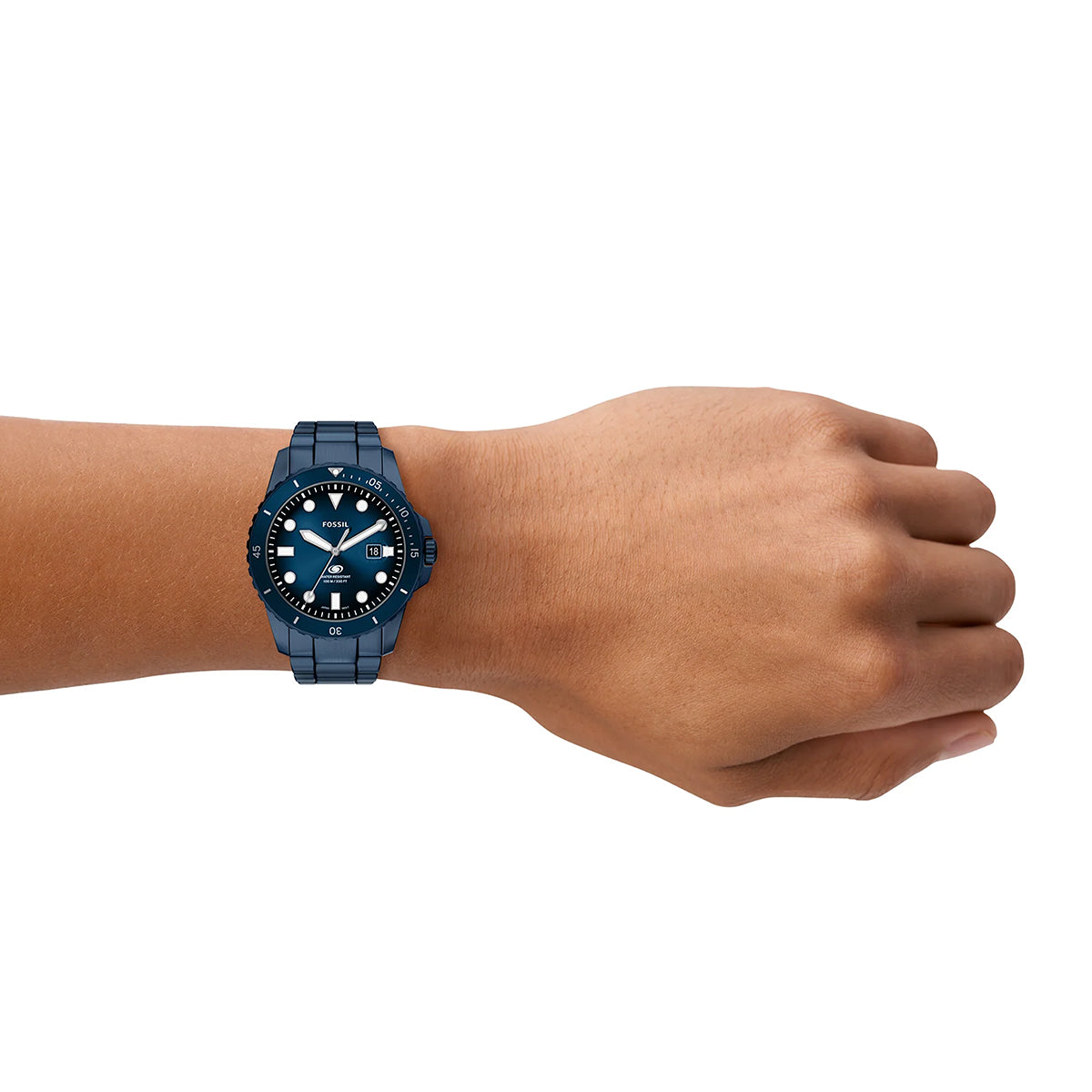 Reloj Fossil Blue Dive Cuarzo Acero Inoxidable Hombre
