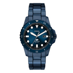Reloj Fossil Blue Dive Cuarzo Acero Inoxidable Hombre