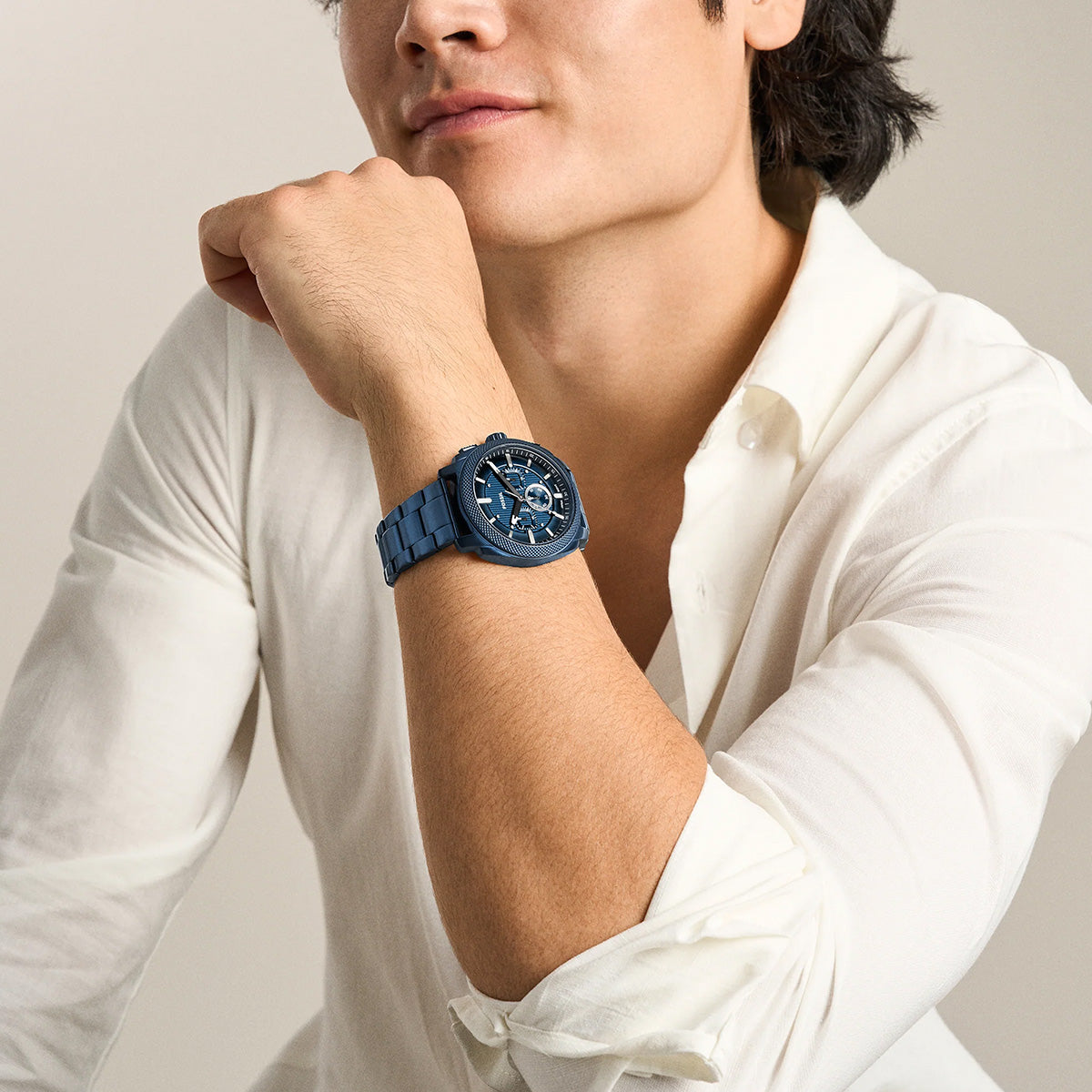 Reloj Fossil Machine Cuarzo Acero Inoxidable Hombre