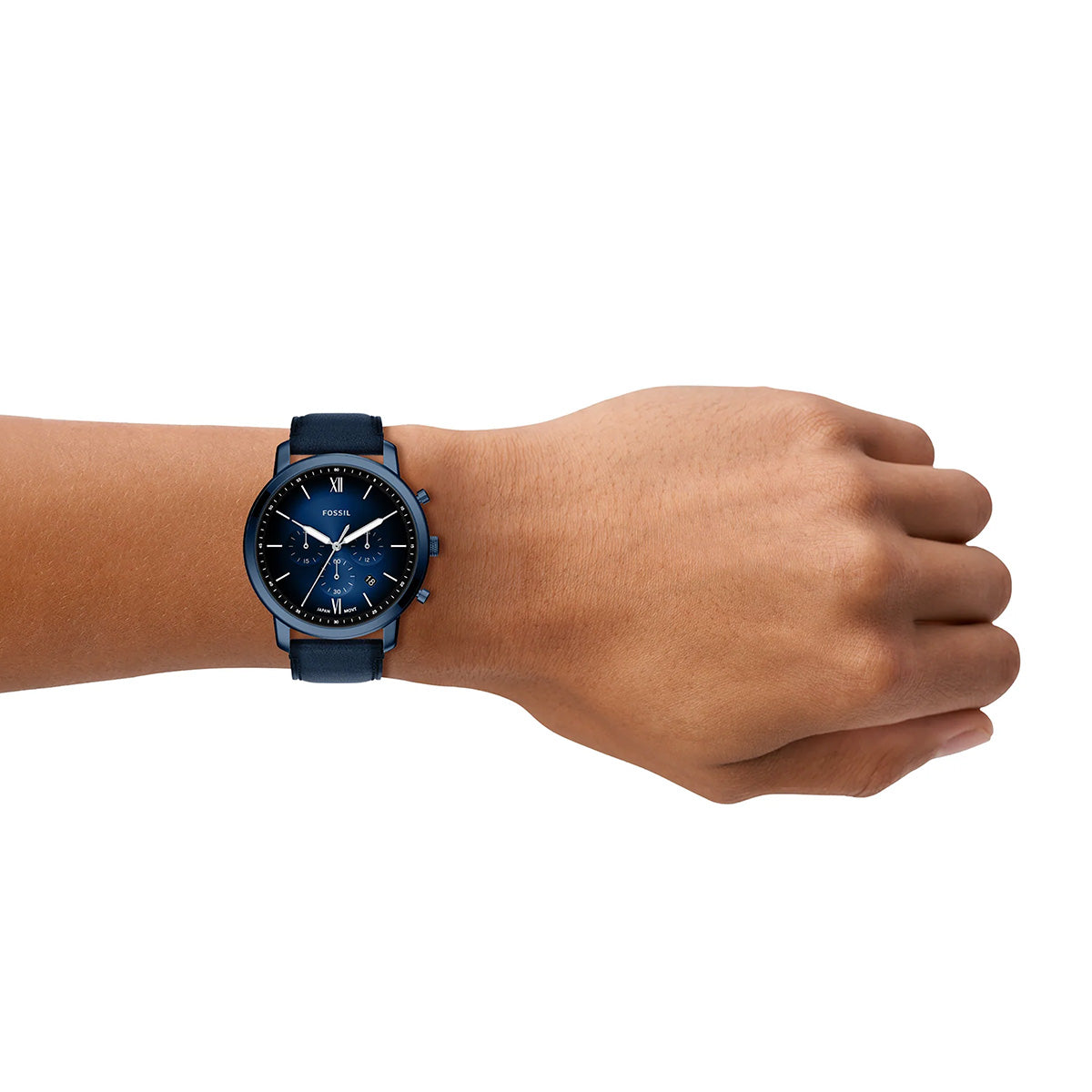 Reloj Fossil Neutra Cuarzo Cuero Hombre