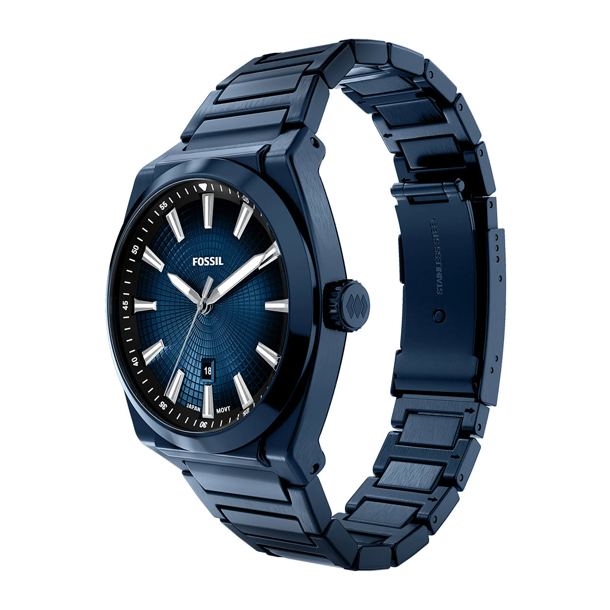 Reloj Fossil Everett Cuarzo Acero Inoxidable Hombre